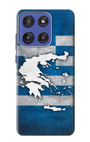 S4074 The Flag of Greece Case For Motorola Moto G Stylus 5G (2025,2026), Edge 60 Stylus
