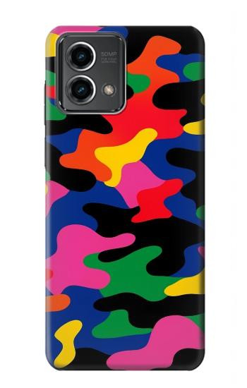 S4072 Colorful Camouflage Case For Motorola Moto G Stylus 5G (2023)