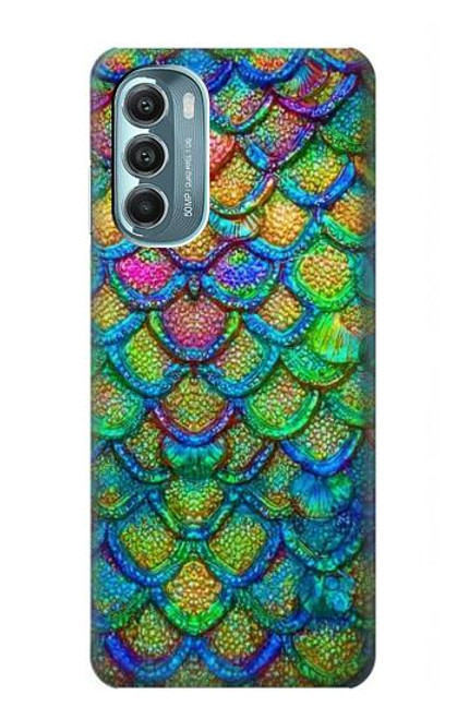S4071 Colorful Mermaid Scale Case For Motorola Moto G Stylus 5G (2022)
