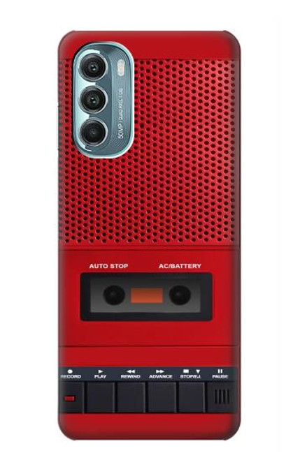 S4073 Vintage Red Cassette Player Graphic Case For Motorola Moto G Stylus 5G (2022)