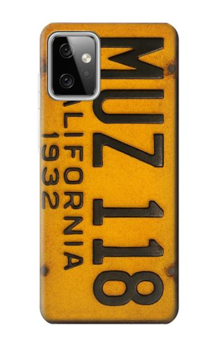 S4060 Vintage California Car License Plate Case For Motorola Moto G Power (2023) 5G