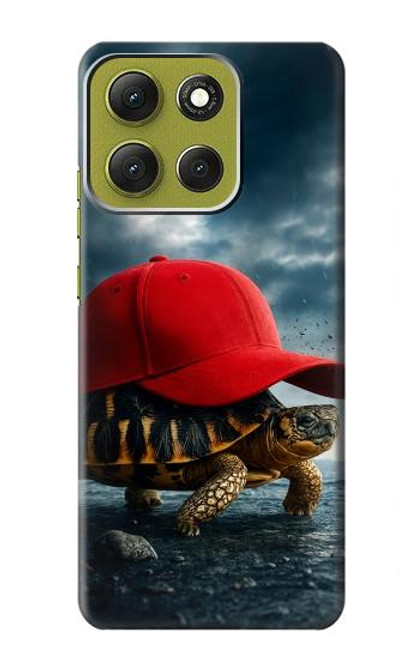 S4056 Madagascar Turtle Red Cap Case For Motorola Moto G86