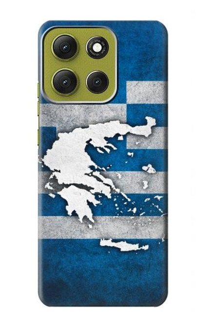S4074 The Flag of Greece Case For Motorola Moto G86