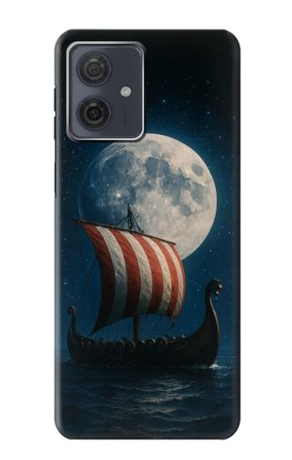 S4040 Viking War Ship Case For Motorola Moto G54