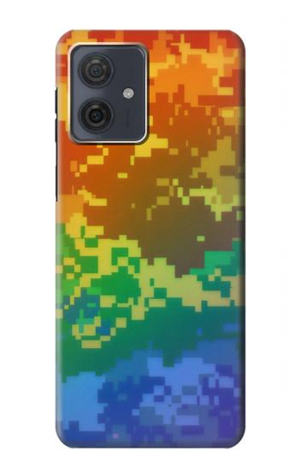 S4047 LGBTQ Camouflage Case For Motorola Moto G54