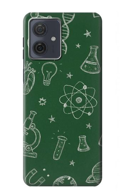 S4059 Science Chalkboard Graphic Case For Motorola Moto G54