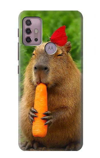 S4068 Capybara Butterfly Case For Motorola Moto G30, G20, G10
