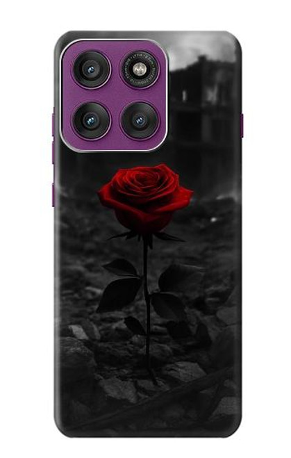 S4048 Red Rose Ruins Case For Motorola Edge 60 Pro