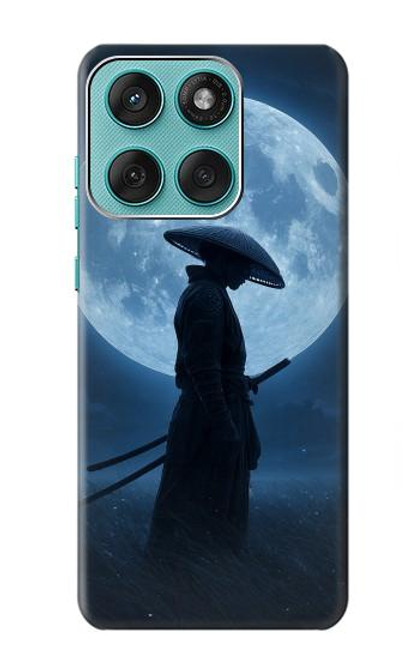 S4034 Samurai Moon Night Case For Motorola Edge 60 Fusion