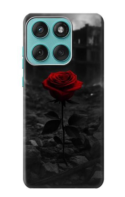 S4048 Red Rose Ruins Case For Motorola Edge 60 Fusion