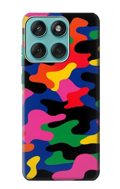 S4072 Colorful Camouflage Case For Motorola Edge 60 Fusion