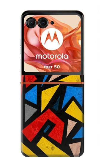 S4044 Street Art Abstract Graphics Case For Motorola Razr 70,60,50, Razr (2026, 2025, 2024)