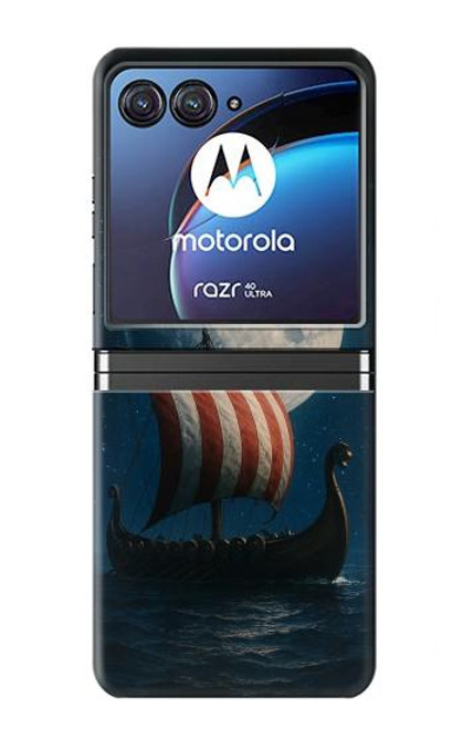 S4040 Viking War Ship Case For Motorola Razr 40 Ultra