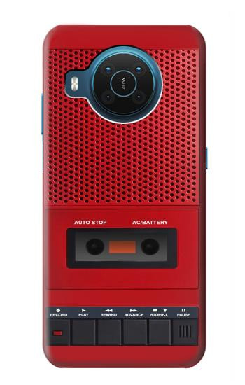 S4073 Vintage Red Cassette Player Graphic Case For Nokia X20