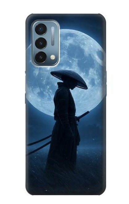 S4034 Samurai Moon Night Case For OnePlus Nord N200 5G