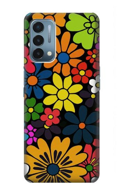S4043 Colorful Flowers Cartoon Case For OnePlus Nord N200 5G