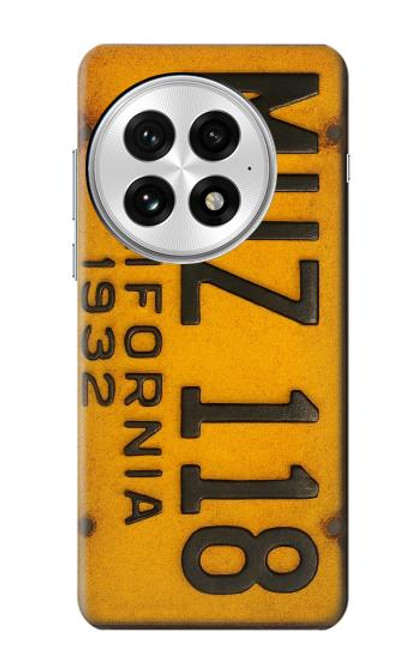 S4060 Vintage California Car License Plate Case For OnePlus 13
