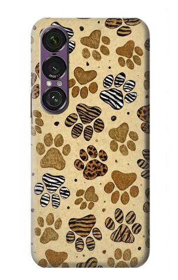 S4032 Wild Animal Paw Foot Print Case For Sony Xperia 1 VII