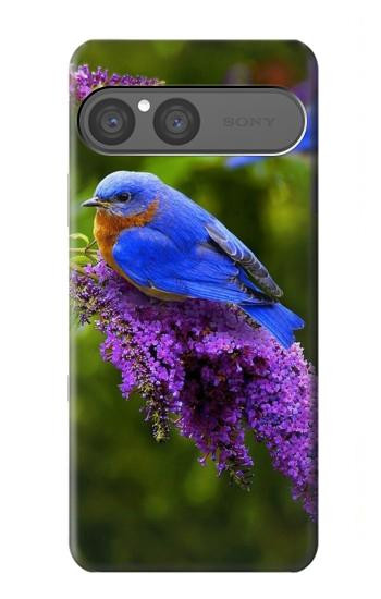 S1565 Bluebird of Happiness Blue Bird Case For Sony Xperia 10 VII