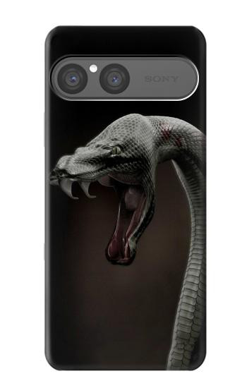 S1597 Black Mamba Snake Case For Sony Xperia 10 VII, 10 VIII