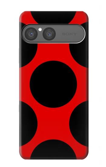 S1829 Ladybugs Dot Pattern Case For Sony Xperia 10 VII, 10 VIII