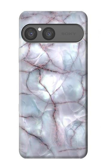 S2316 Dark Blue Marble Texture Graphic Print Case For Sony Xperia 10 VII