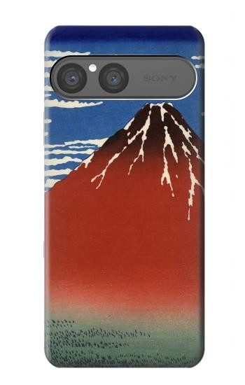 S2390 Katsushika Hokusai Red Fuji Case For Sony Xperia 10 VII