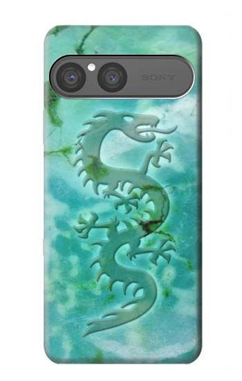 S2653 Dragon Green Turquoise Stone Graphic Case For Sony Xperia 10 VII