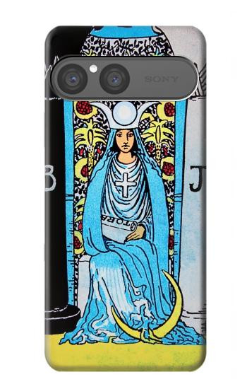 S2837 The High Priestess Vintage Tarot Card Case For Sony Xperia 10 VII
