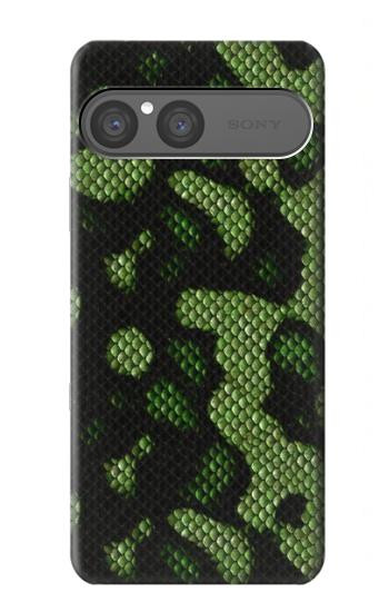 S2877 Green Snake Skin Graphic Printed Case For Sony Xperia 10 VII