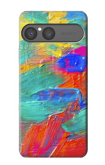 S2942 Brush Stroke Painting Case For Sony Xperia 10 VII, 10 VIII