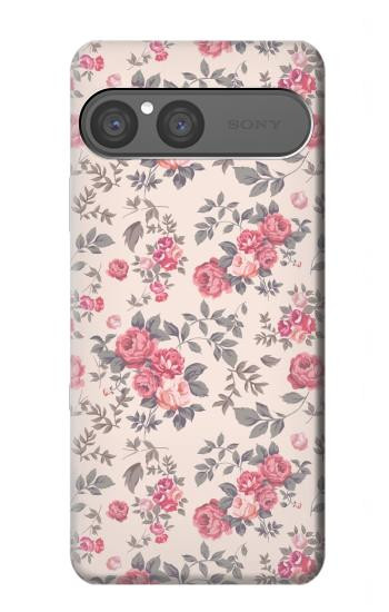 S3095 Vintage Rose Pattern Case For Sony Xperia 10 VII, 10 VIII