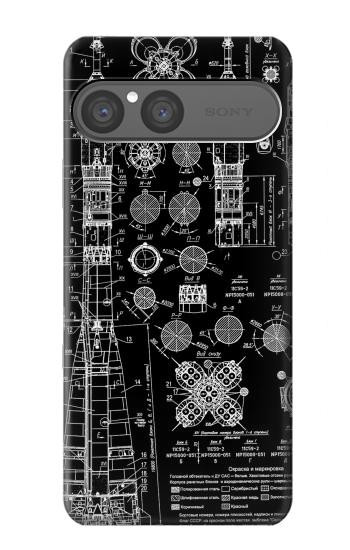 S3436 Apollo Blue Print Case For Sony Xperia 10 VII, 10 VIII