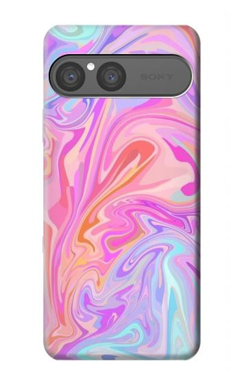 S3444 Digital Art Colorful Liquid Case For Sony Xperia 10 VII