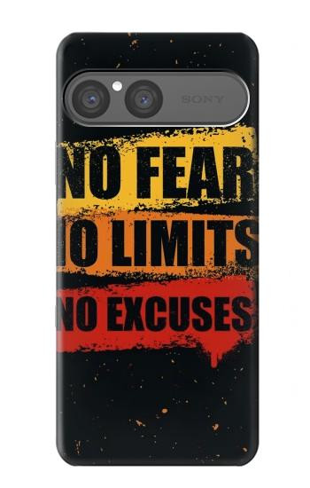 S3492 No Fear Limits Excuses Case For Sony Xperia 10 VII