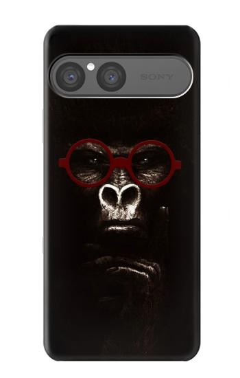 S3529 Thinking Gorilla Case For Sony Xperia 10 VII, 10 VIII