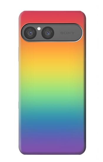 S3698 LGBT Gradient Pride Flag Case For Sony Xperia 10 VII