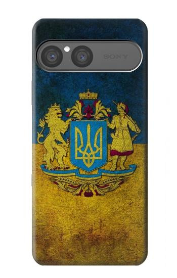 S3858 Ukraine Vintage Flag Case For Sony Xperia 10 VII, 10 VIII