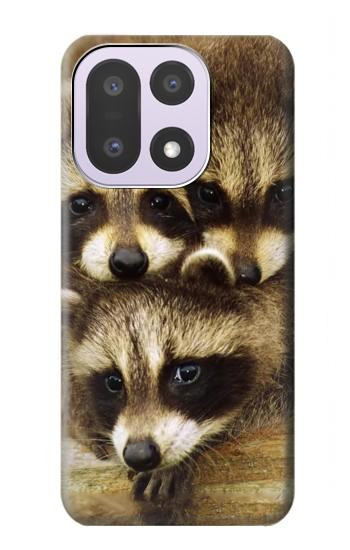 S0977 Baby Raccoons Case For OnePlus 15
