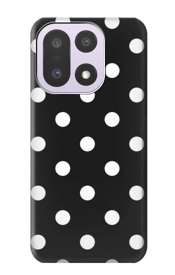 S2299 Black Polka Dots Case For OnePlus 15