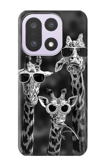 S2327 Giraffes With Sunglasses Case For OnePlus 15