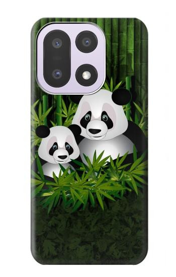 S2441 Panda Family Bamboo Forest Case For OnePlus 15