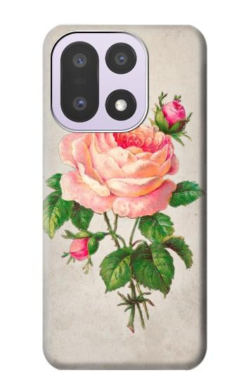 S3079 Vintage Pink Rose Case For OnePlus 15