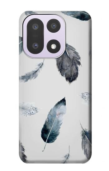S3085 Feather Paint Pattern Case For OnePlus 15