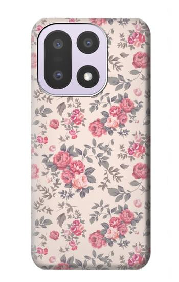 S3095 Vintage Rose Pattern Case For OnePlus 15