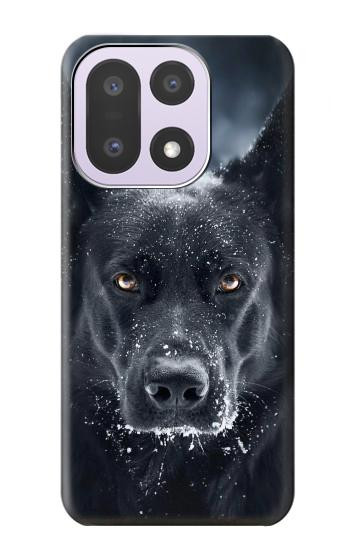 S3168 German Shepherd Black Dog Case For OnePlus 15