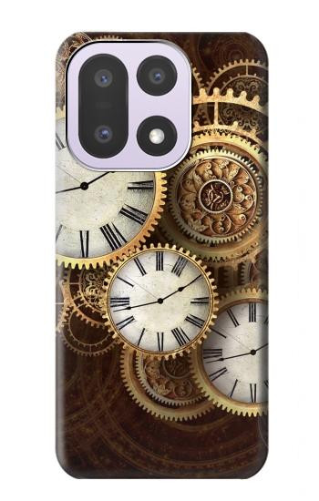 S3172 Gold Clock Live Case For OnePlus 15