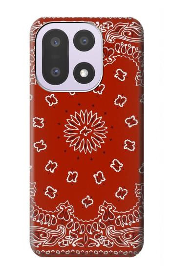 S3355 Bandana Red Pattern Case For OnePlus 15