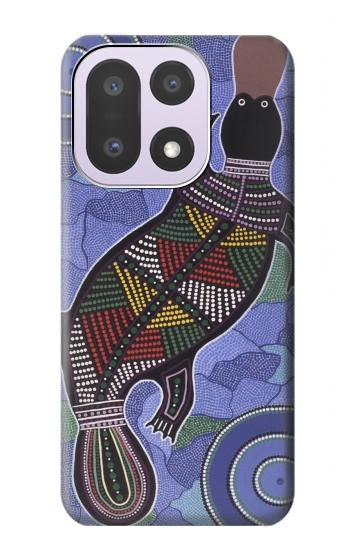 S3387 Platypus Australian Aboriginal Art Case For OnePlus 15