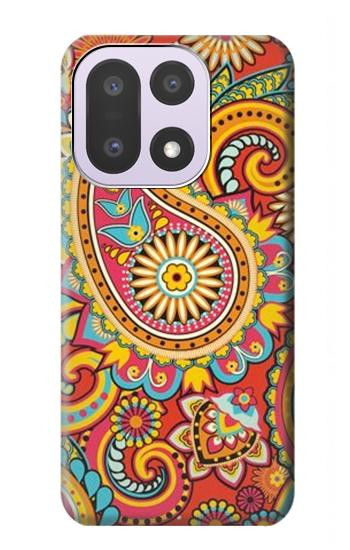 S3402 Floral Paisley Pattern Seamless Case For OnePlus 15